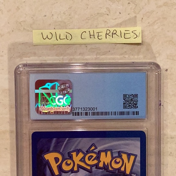 Pokemon Pikachu 1999-2000 4th Print 58/102 Base Set CGC 7.5 TCG #58 1999 - Picture 6 of 9